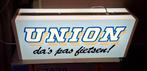 Pracht lichtbak, lichtreclame van Union fietsen🚲, Verzamelen, Merken en Reclamevoorwerpen, Ophalen, Gebruikt, ., Lichtbak of (neon) lamp