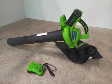 Greenworks 24227 Bladblazer Inclusief lader en accu -0305 beschikbaar voor biedingen