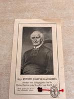 Oud bidprentje Monseigneur Petrus Joseph Savelberg, Verzenden, Bidprentje