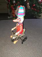 Blikken speelgoed eend op driewieler kp574, Antiek en Kunst, Antiek | Speelgoed, Ophalen of Verzenden