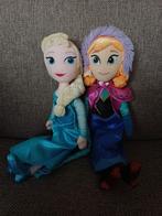Knuffels Elza en Anna van Frozen, Ophalen of Verzenden, Gebruikt, Overige typen