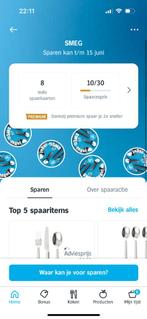 Smeg spaarzegels albert heijn, Huis en Inrichting, Keuken | Keukenbenodigdheden, Ophalen of Verzenden, Nieuw