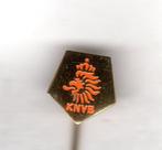 Speldje KNVB VOETBALBOND ORANJE LEEUW MET KROON (A8), Verzamelen, Speldjes, Pins en Buttons, Verzenden, Gebruikt, Overige onderwerpen