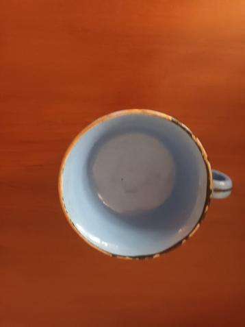 Zeer oude handbeschilderde kop/ mok/ tasse beschikbaar voor biedingen