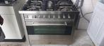Boretti 90cm RVS gasfornuis – 6-pits met oven, Witgoed en Apparatuur, Fornuizen, Gebruikt, ., 60 cm of meer, Boretti