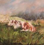 Schilderij met koeien, Antiek en Kunst, Ophalen