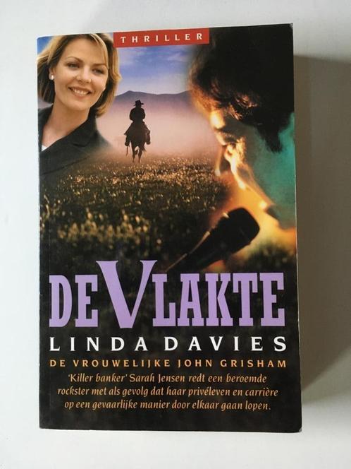 De vlakte - Linda Davies (grote paperback), Boeken, Thrillers, Gelezen, Nederland, Ophalen of Verzenden