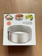 Taart Snijring - Perfecte Taartlagen!, Ophalen of Verzenden, Nieuw, Rvs, Overige typen