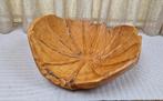 grote houten schaal bladvorm van PTMD / 50 cm, Ophalen, Gebruikt, Overige vormen, Hout