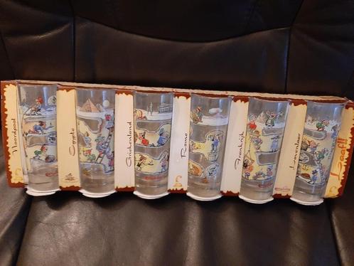 laven efteling set van 6 nieuwe glazen in doos, Verzamelen, Efteling, Nieuw, Gebruiksvoorwerp, Ophalen