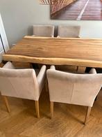 Mobitec | 5 comfortabele eetkamer stoelen, Huis en Inrichting, Stoelen, Ophalen, Gebruikt, Overige kleuren, Vijf, Zes of meer stoelen