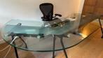 Glazen design directie bureau (Frezza), Werkplek, Ophalen, Bureau