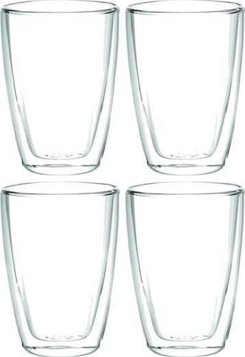 Hi Latte Macchiato glazen - 400ml - 4 stuks beschikbaar voor biedingen