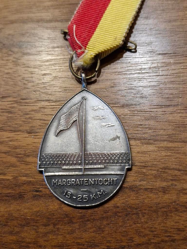 332 Margratentocht Medaille, Ophalen of Verzenden, Overige materialen