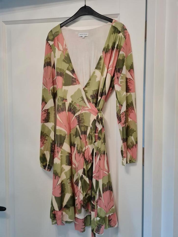 Fabienne Chapot Natasja Frill Jurk, Kleding | Dames, Jurken, Nieuw, Maat 36 (S), Overige kleuren, Boven de knie, Ophalen of Verzenden