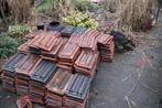 vlakke Muldenpan dakpan, Ophalen, Gebruikt, Steen of Klei, 15 m² of meer