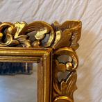 Barok spiegel - Houten lijst goud- 70 x 40 cm - TTM Wonen, TTM Wonen, Meubels – (Perzische) Tapijten en Woonaccessoires, Minder dan 50 cm