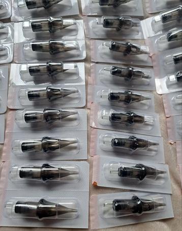 100 Professionele tattoo cartridges, tattoo naalden Inkfish beschikbaar voor biedingen