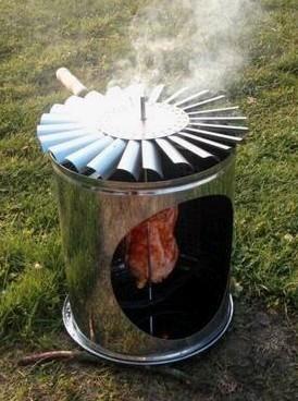 ‼️ Kippengrill ‼️op houtskool kipgrill kippen kip grill bbq, Tuin en Terras, Houtskoolbarbecues, Zo goed als nieuw, Ophalen of Verzenden