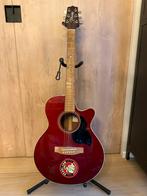 Takamine EG260C WR Elektro-Akoestische Gitaar - Wine Red, Ophalen, Gebruikt, Western- of Steelstringgitaar, Met (piezo-)element