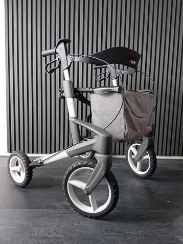 Zgan! Topro Olympos ATR Rollator met tas en rugsteun! beschikbaar voor biedingen