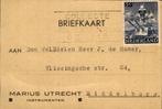 Utrecht - Marius - 1946, Postzegels en Munten, Brieven en Enveloppen | Nederland, Ophalen of Verzenden, Briefkaart
