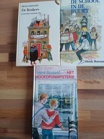 Drie titels van de griffelwinnaar Henk Bernard. beschikbaar voor biedingen