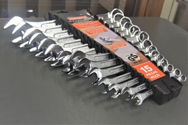 Steeksleutelset 15- delig, Auto diversen, Autogereedschap, Nieuw, Ophalen