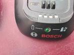 Bosch acculader en 2 lithium batterijen 14,4 v 1,5Ah, Ophalen, Gebruikt
