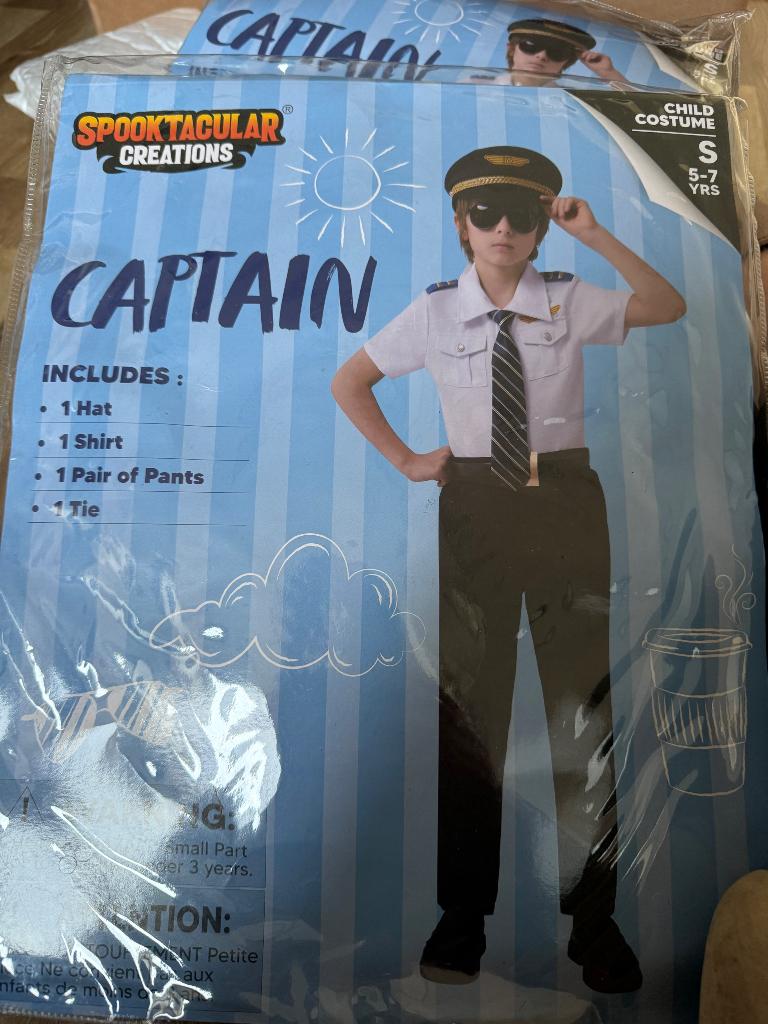 Carnaval pilotenpak, Kinderen en Baby's, Carnavalskleding en Verkleedspullen, Ophalen of Verzenden, Nieuw, Jongen of Meisje