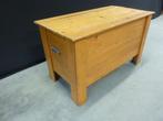 handige houten speelgoedkist / kist / bankje met klep, Ophalen, Minder dan 50 cm, Gebruikt, 50 tot 100 cm
