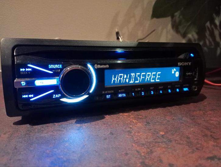 Sony Mex BT3800U Bluetooth Usb Cd, Auto diversen, Autoradio's, Ophalen of Verzenden
