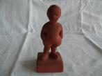 Beeldje Bartje 19cm terracotta, Ophalen of Verzenden, Gebruikt, Mens