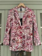 Blazer travelstof paisley roze IZ Naiz maat L Nieuw, Kleding | Dames, Maat 42/44 (L), Ophalen of Verzenden, Jasje, Roze