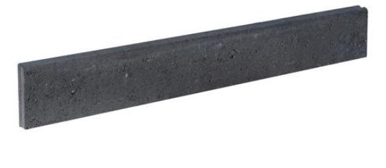 Betonband 7x40x100 antraciet opsluitband stootband, Tuin en Terras, Bielzen en Borders, Biels, Nieuw, Ophalen of Verzenden, Minder dan 25 cm
