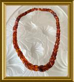 ⭐️Barnsteen ketting, Sieraden, Tassen en Uiterlijk, Antieke sieraden, Ophalen of Verzenden, Overige materialen, Ketting