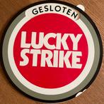 Lucky strike kartonnen bordje, Ophalen of Verzenden, Reclamebord