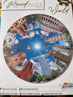 "Round " 'World' Puzzel 1000 stukjes 'Grafix' als Nieuw, Ophalen of Verzenden, 500 t/m 1500 stukjes, Zo goed als nieuw