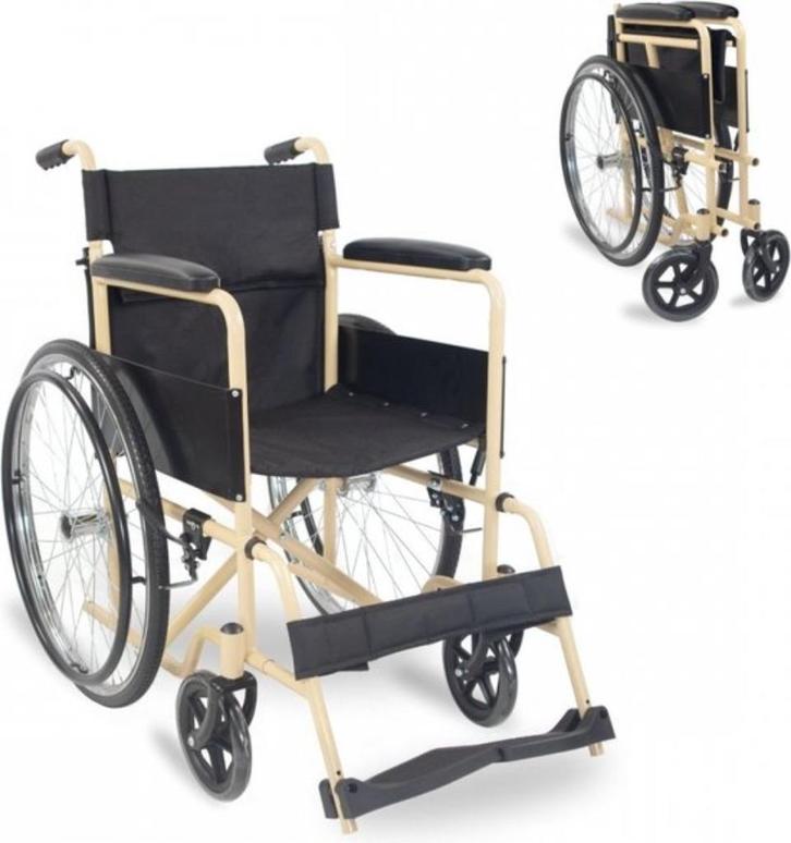 Mobiclinic Denver - Rolstoel - Opvouwbare rolstoel, Diversen, Rolstoelen, Nieuw, Duwrolstoel, Inklapbaar, Ophalen of Verzenden
