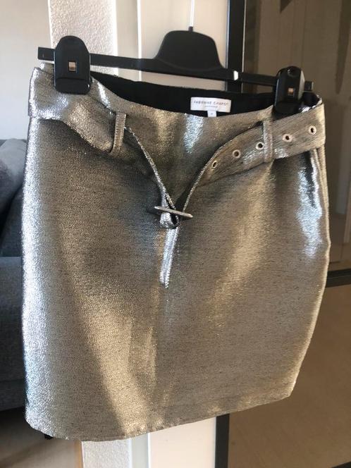 FABIENNE CHAPOT prachtig glanzend rokje in mt36, Kleding | Dames, Rokken, Zo goed als nieuw, Maat 36 (S), Overige kleuren, Boven de knie