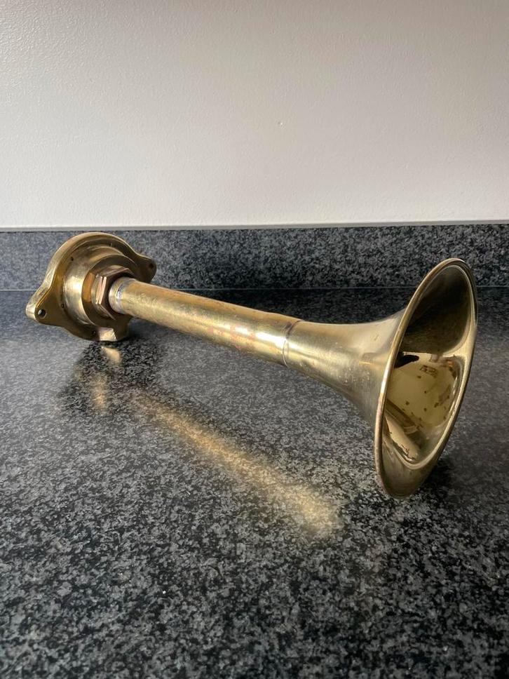 Scheepshoorn - Luchttoevoer, Antiek en Kunst, Antiek | Overige Antiek, Verzenden