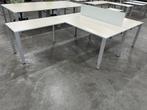 Vepa hoekbureaus - gebruikt kantoormeubilair, Ophalen of Verzenden, In hoogte verstelbaar, Gebruikt