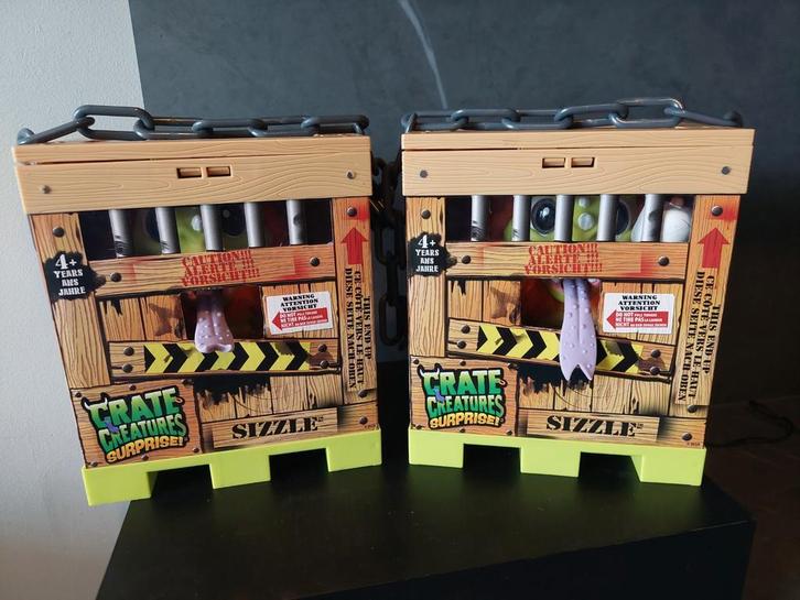 2 stuks CRATE CREATURES, Verzamelen, Speelgoed, Nieuw, Ophalen of Verzenden