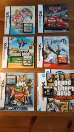 6 DS games, Sims2, GTA, Super Mario, Cars etc, Spelcomputers en Games, Games | Nintendo DS, 1 speler, Ophalen of Verzenden, Zo goed als nieuw