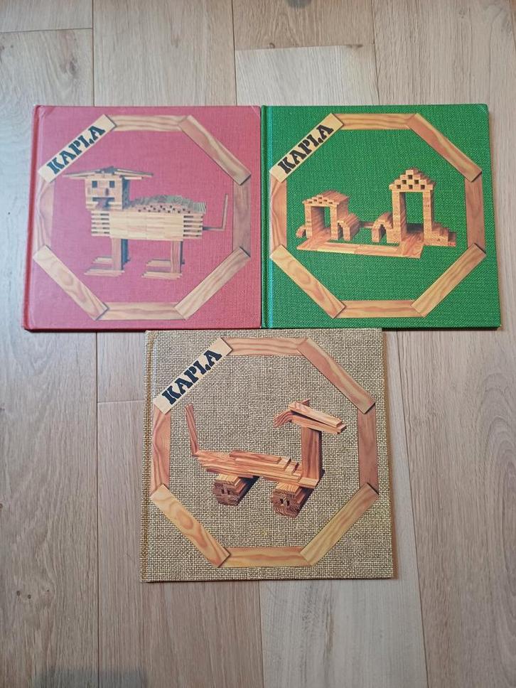 Kapla Boeken Set - Bouw Inspiratie, Kinderen en Baby's, Speelgoed | Educatief en Creatief, Gebruikt, Knutselen, Bouwen, Ophalen of Verzenden