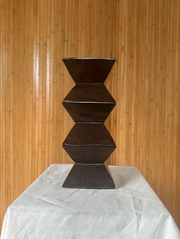 Zig Zag kandelaar hout beschikbaar voor biedingen