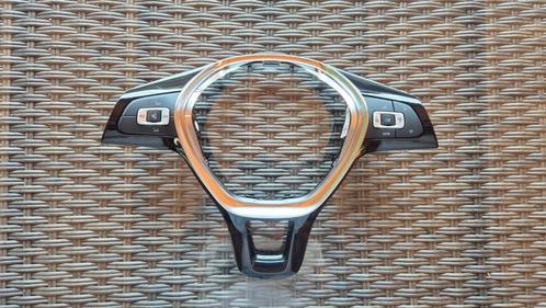 VW Golf 7 Stuur Inleg Hoogglans Zwart inclusief knoppen., Auto-onderdelen, Besturing, Volkswagen, Gebruikt, Ophalen of Verzenden