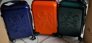 3 nieuwe handbagage trolleys van O.leo beschikbaar voor biedingen