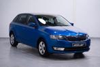 Skoda Rapid Spaceback 1.2 TSI Greentech JOY PDC ECC Cruise P, Auto's, Voorwielaandrijving, Stof, Gebruikt, Blauw