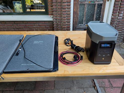 Te huur: Ecoflow Delta 2 of 3 (1024WH) met zonnepaneel 160W, Caravans en Kamperen, Kampeeraccessoires, Zo goed als nieuw, Ophalen of Verzenden
